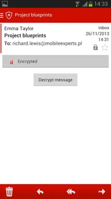 mySecureMail android App screenshot 15