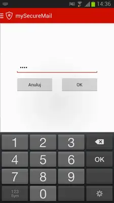 mySecureMail android App screenshot 16